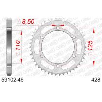 Couronne Acier AFAM 59102