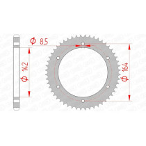 Couronne Acier AFAM 65200