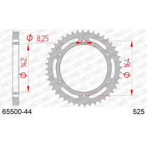 Couronne Acier AFAM 65500