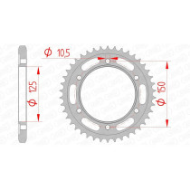 Couronne Acier AFAM 71800