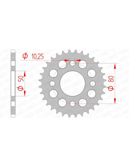 Couronne Acier AFAM 92127