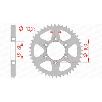 Couronne Acier AFAM 92666