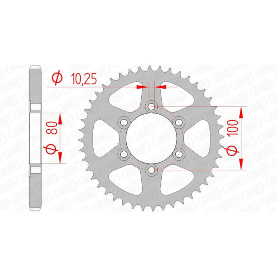 Couronne Acier AFAM 92666