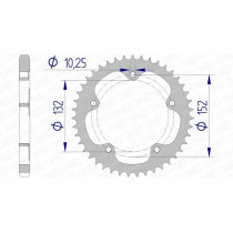 Couronne Alu AFAM 93836