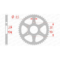 Couronne Acier AFAM 146100