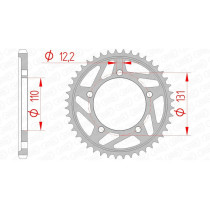 Couronne acier AFAM - Pas 525 - réf 164800