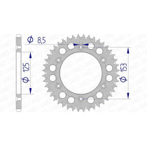 Couronne Alu Antiboue AFAM 11212AB