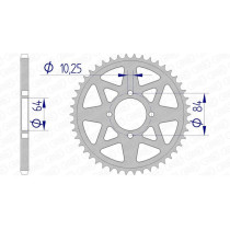 Couronne Alu AFAM 15310N