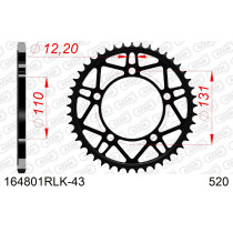 Couronne acier AFAM - Pas 520 - réf 164801RLK