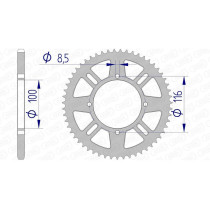 Couronne Alu AFAM 17104N