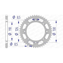 Couronne Alu AFAM 17107N
