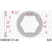 Couronne Acier Noir AFAM 50803K