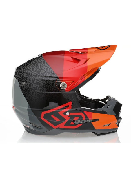 Casque cross enfant 6D ATR-2 -Target Jaune Fluo