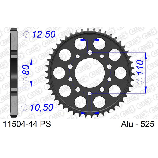 Couronne Alu AFAM 11504