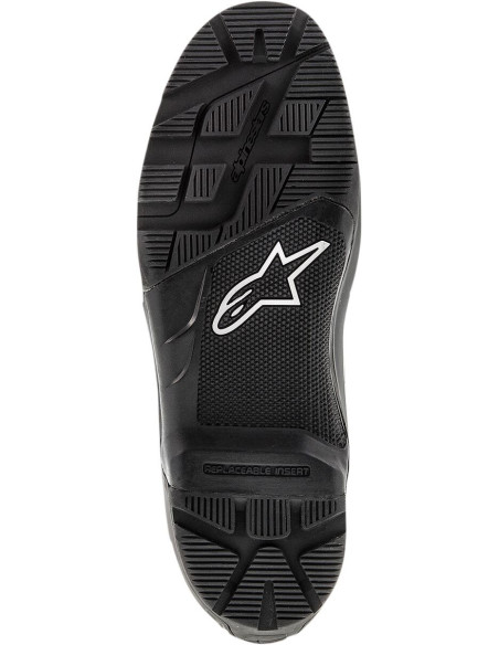 Semelles enduro pour bottes Alpinestars Tech 7 / Tech 3 - Noir