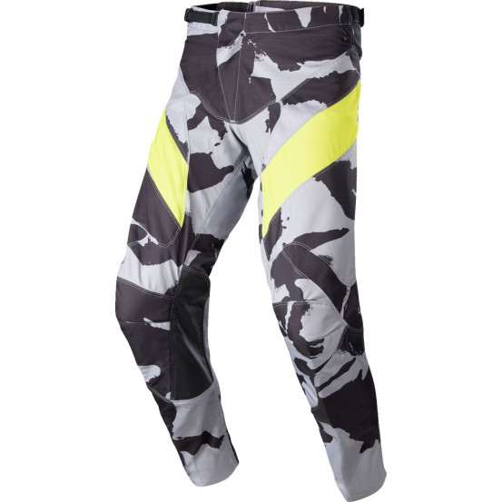 Pantalon cross Alpinestars 2023 Racer Tactical - Camo Jaune Fluo