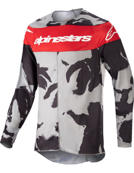 Maillot cross Alpinestars 2023 Racer Tactical - Camo Rouge