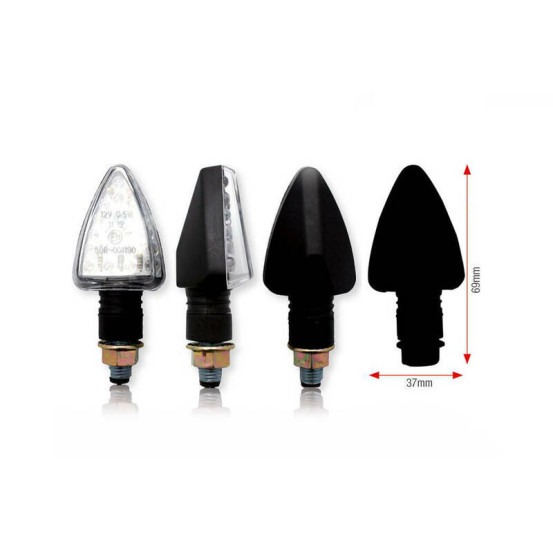 Paire de Clignotants universels TRILEDS