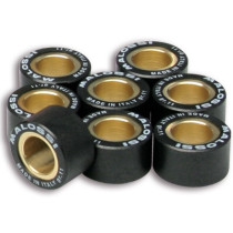 Jeu de 6 galets de variateur origine/Multivar MALOSSI 17x12,3mm
