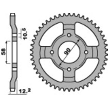 Couronne Acier PBR HONDA 125 CLR Cityfly 2001-2003