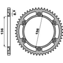 Couronne Acier PBR SUZUKI 650 DR SE, XF Freewind