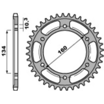 Couronne Acier PBR HONDA 600 CBR RR 2003-2015