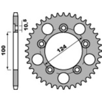 Couronne Acier PBR DUCATI 999cc