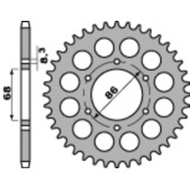 Couronne Acier PBR KAWASAKI 125 BN Eliminator 1999-2005