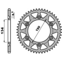 Couronne Acier PBR KAWASAKI SUZUKI 125 à 650cc
