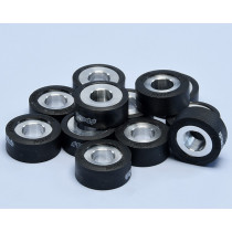 Jeu de 8 galets de variateur POLINI 25x19mm