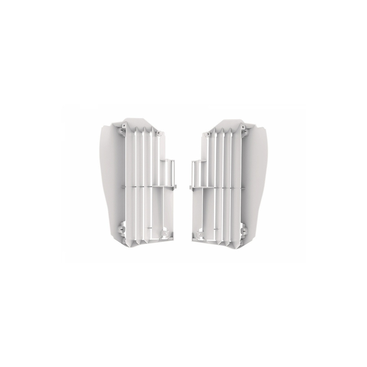 Protection De Radiateur Polisport 8461600001 Pour Moto KXF250 2017 - Garde Radiateur Noir