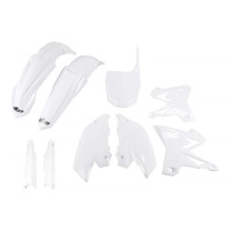 Kit plastiques complet - Blanc - UFO Yamaha 125 250 YZ 2005-2007
