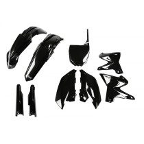 Kit plastiques complet - Noir - UFO Yamaha 125 250 YZ 2005-2007