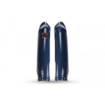 Protections de fourche + Kit départ - Métallique Bleu - UFO Yamaha 450 YZ-F 2023-2026 / 250 YZF 2024-2026