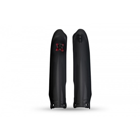 Protections de fourche + Kit départ - Noir - UFO Yamaha 450 YZ-F 2023-2026 / 250 YZF 2024-2026