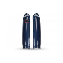 Protections de fourche + Kit départ - metallic Bleu - UFO Yamaha 125 250 YZ 2022-2024