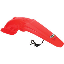 Garde boue arrière Enduro - Rouge - UFO 250 CRF X 2004-2012 avec feu à leds 2