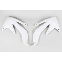 Ouies de radiateur - Blanc - UFO Honda 450 CRF X 2008-2016