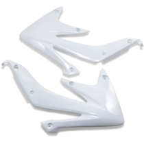 Ouies de radiateur - Blanc - UFO Honda 450 CRF X 2008-2016 2