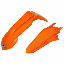 Kit Gardes boues Avant + Arrière - Six Days 2021 - UFO KTM EXC EXC-F 2020-2021