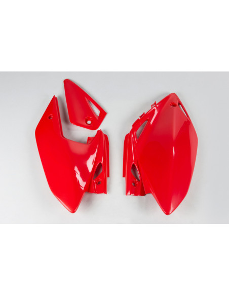 Plaques latérales - Rouge - UFO Honda 450 CRF X 2005-2016