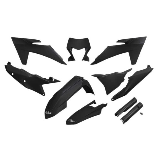 Kit plastiques complet - Noir - UFO KTM EXC EXC-F 2024