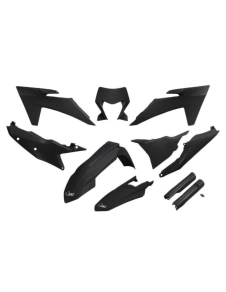 Kit plastiques complet - Noir - UFO KTM EXC EXC-F 2024