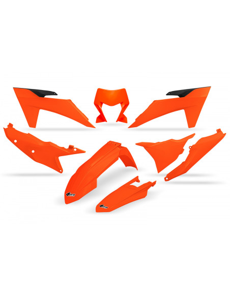 Kit plastiques - Néon Orange - UFO KTM EXC EXC-F 2024