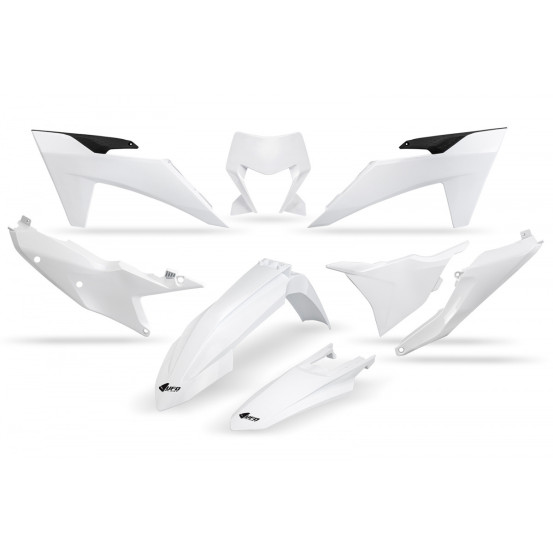 Kit plastiques - Blanc 2020 - UFO KTM EXC EXC-F 2024