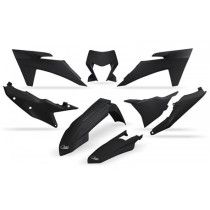 Kit plastiques - Noir - UFO KTM EXC EXC-F 2024