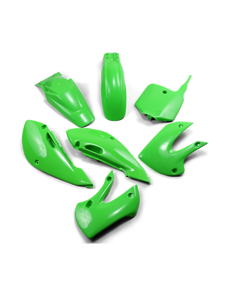 Kit Plastiques - Origine - UFO Kawasaki 110 KLX 2001-2009