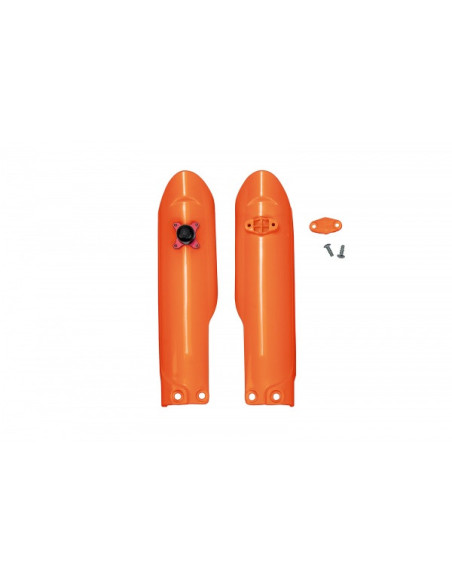 Protections de fourche + Kit départ - Orange - UFO KTM 85 SX 2018-2024