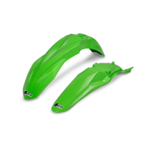 Kit Gardes boues Avant + Arrière - Origine - UFO Kawasaki 450 KX-F 2024-2026