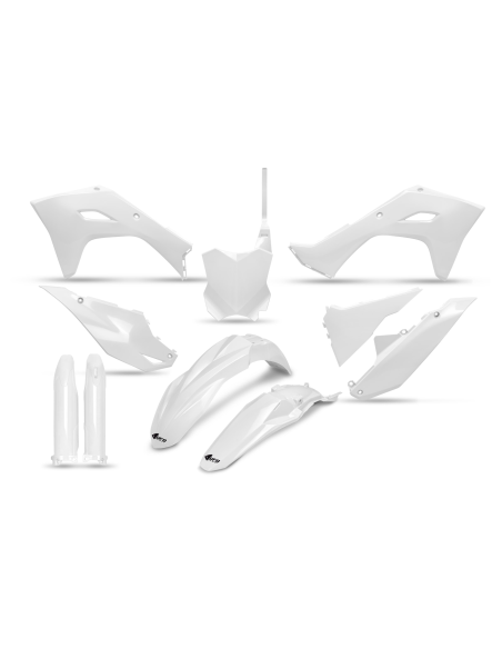 Kit plastiques complet - Blanc - UFO Kawasaki 450 KX-F 2024-2026